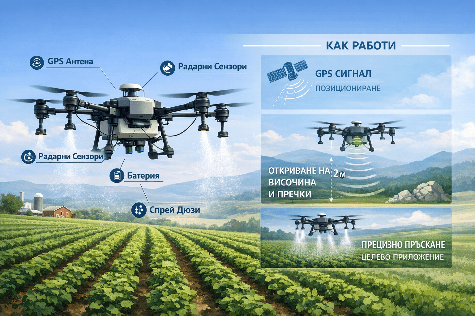 How an Agricultural Drone Works – Explained Simply for Farmers