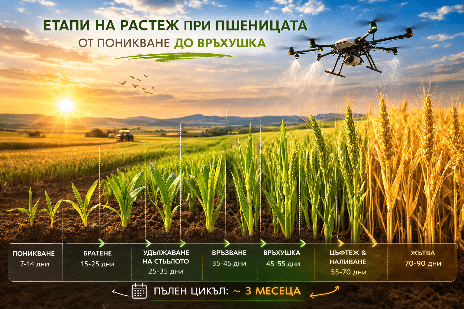 When to Spray Wheat – Complete Calendar and Recommendations