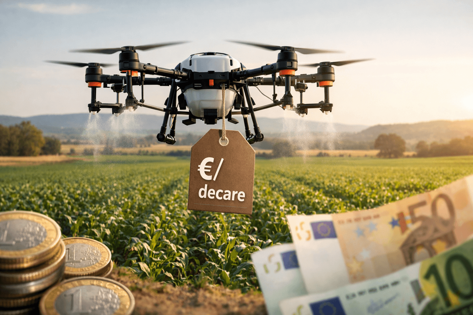 Drone Spraying Price – How Much Does It Cost Per Decare in 2026