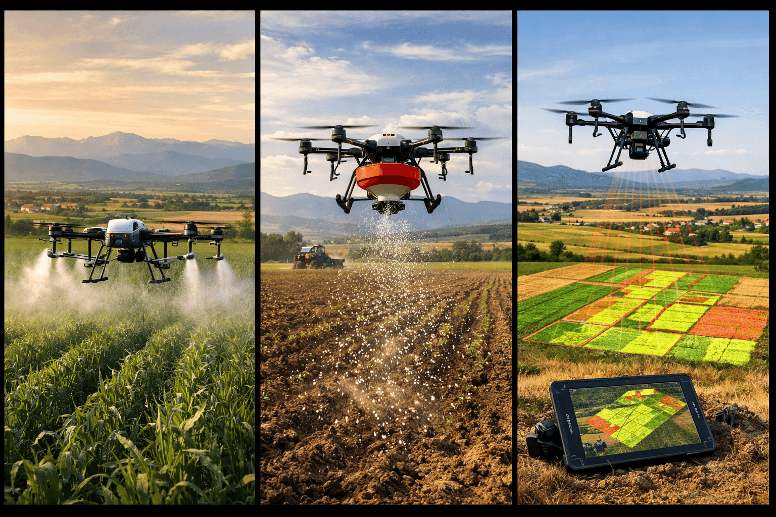 Agri-Drone Services – Spraying, Fertilising and Mapping